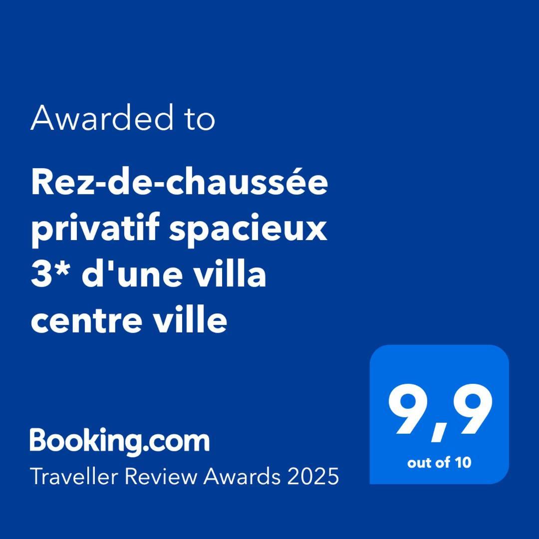 Rez-De-Chaussee Privatif Spacieux 3* D'Une Villa Centre Ville Hyeres Exterior photo